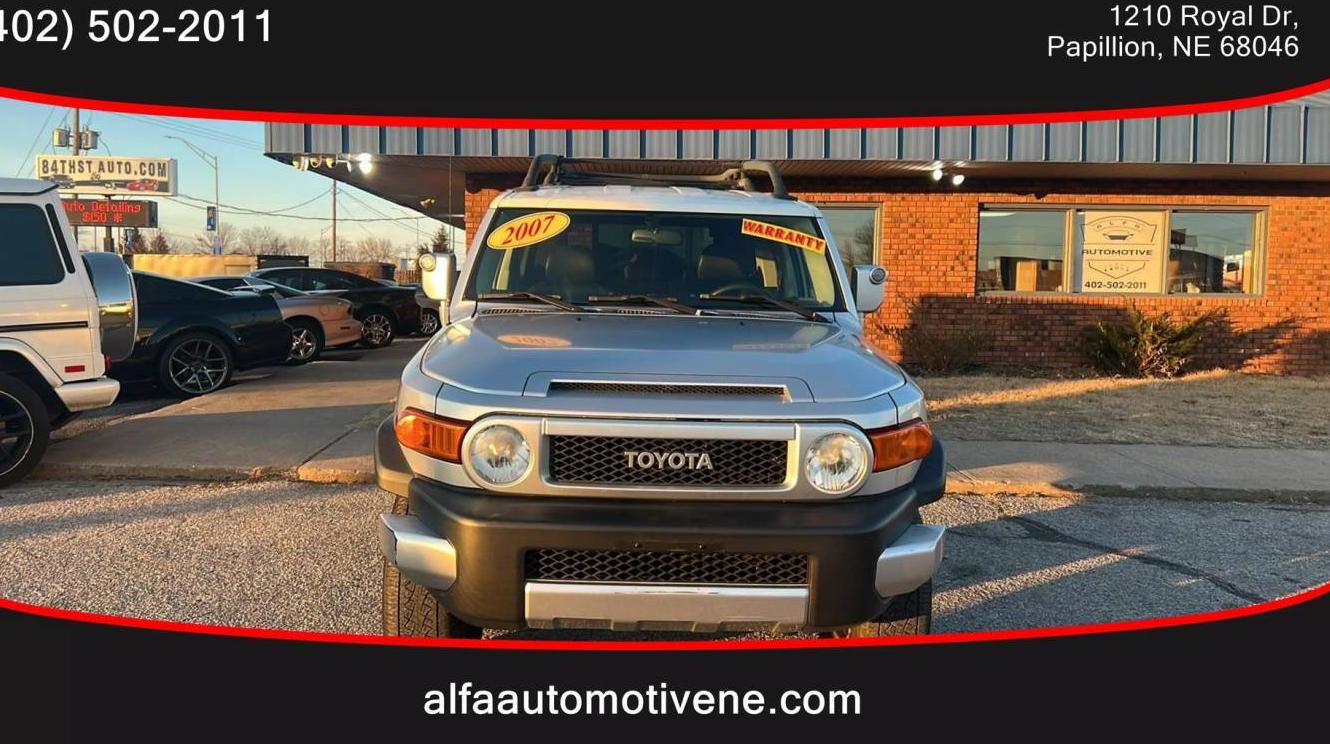 TOYOTA FJ CRUISER 2007 JTEBU11F970014555 image